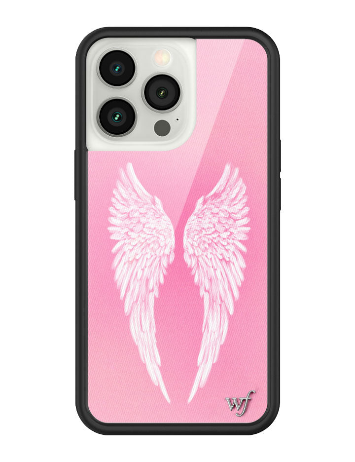 Wildflower Angel Baby |Pink iPhone Case