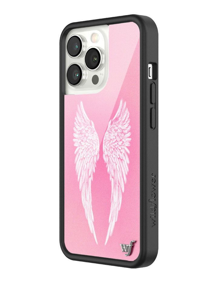 Wildflower Angel Baby |Pink iPhone Case