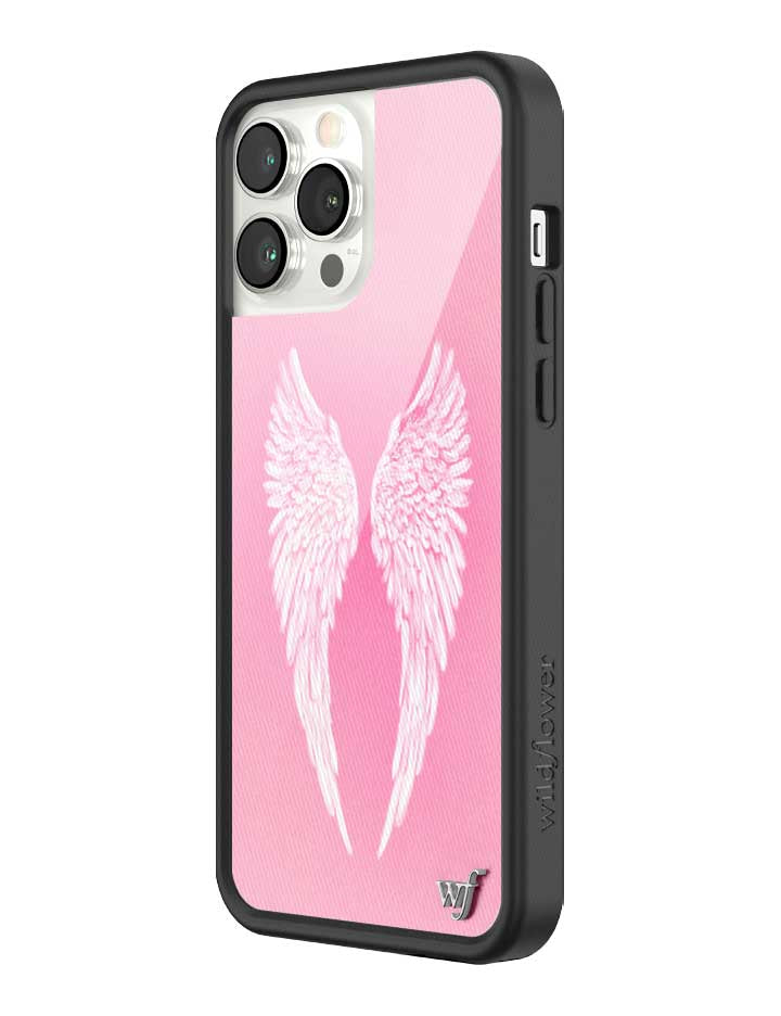 Wildflower Angel Baby |Pink iPhone Case