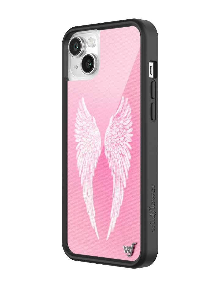Wildflower Angel Baby |Pink iPhone Case