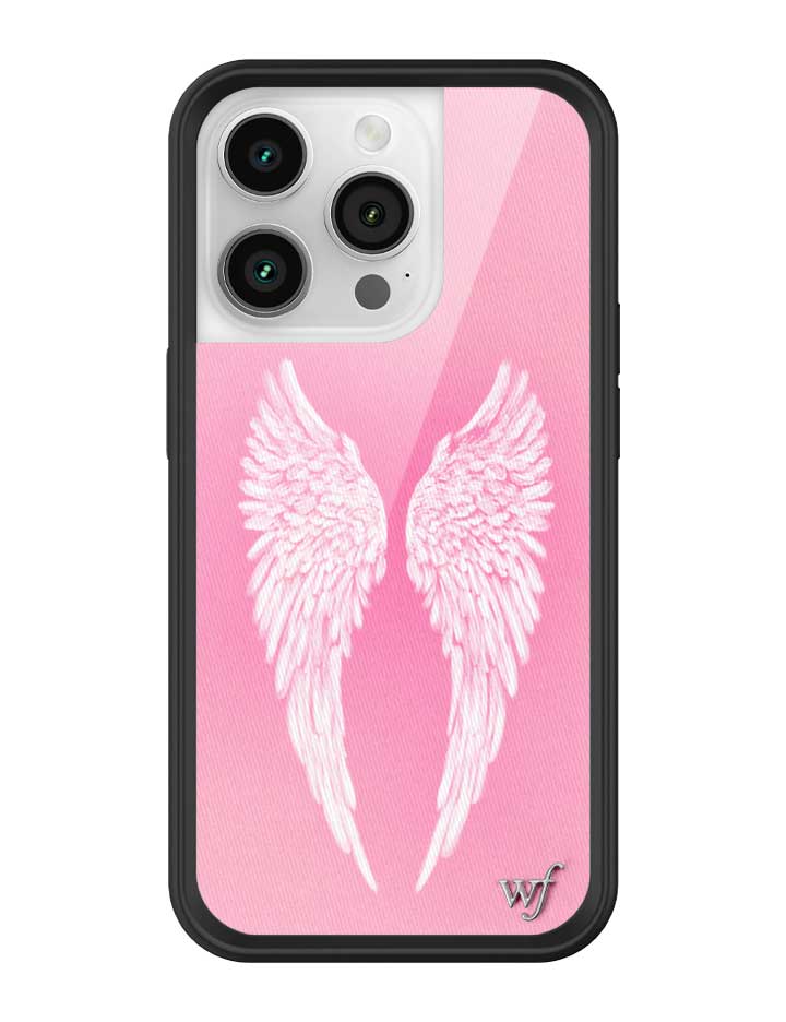 Wildflower Angel Baby |Pink iPhone Case