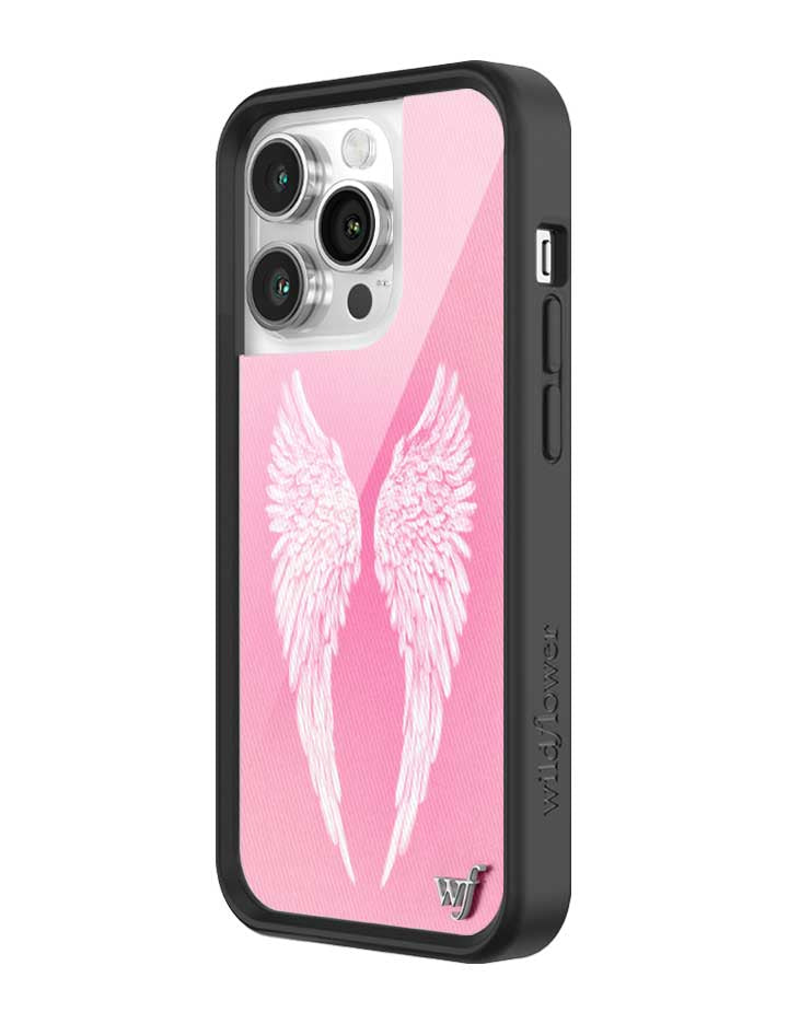 Wildflower Angel Baby |Pink iPhone Case