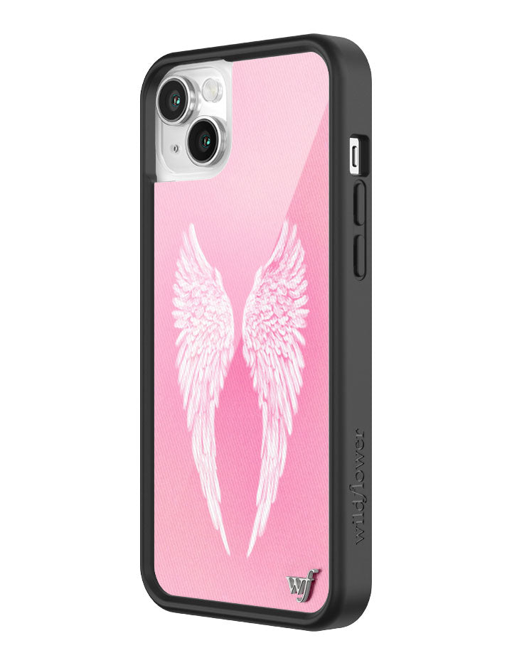 Wildflower Angel Baby |Pink iPhone Case