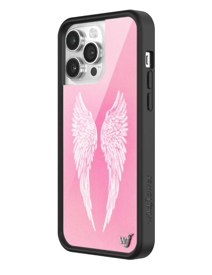 Wildflower Angel Baby |Pink iPhone Case