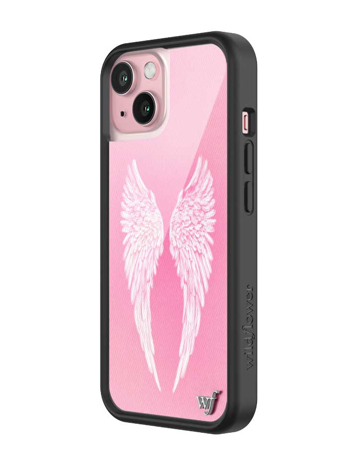 Wildflower Angel Baby |Pink iPhone Case
