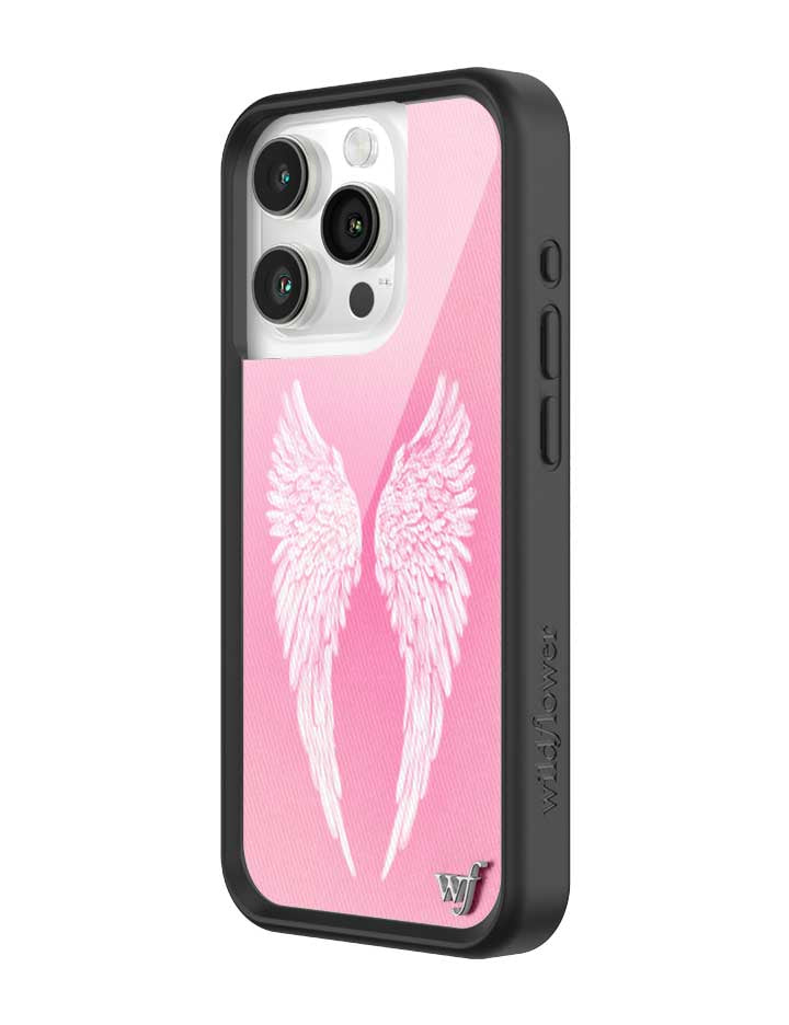 Wildflower Angel Baby |Pink iPhone Case