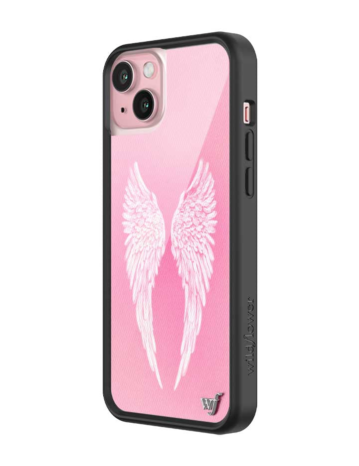 Wildflower Angel Baby |Pink iPhone Case