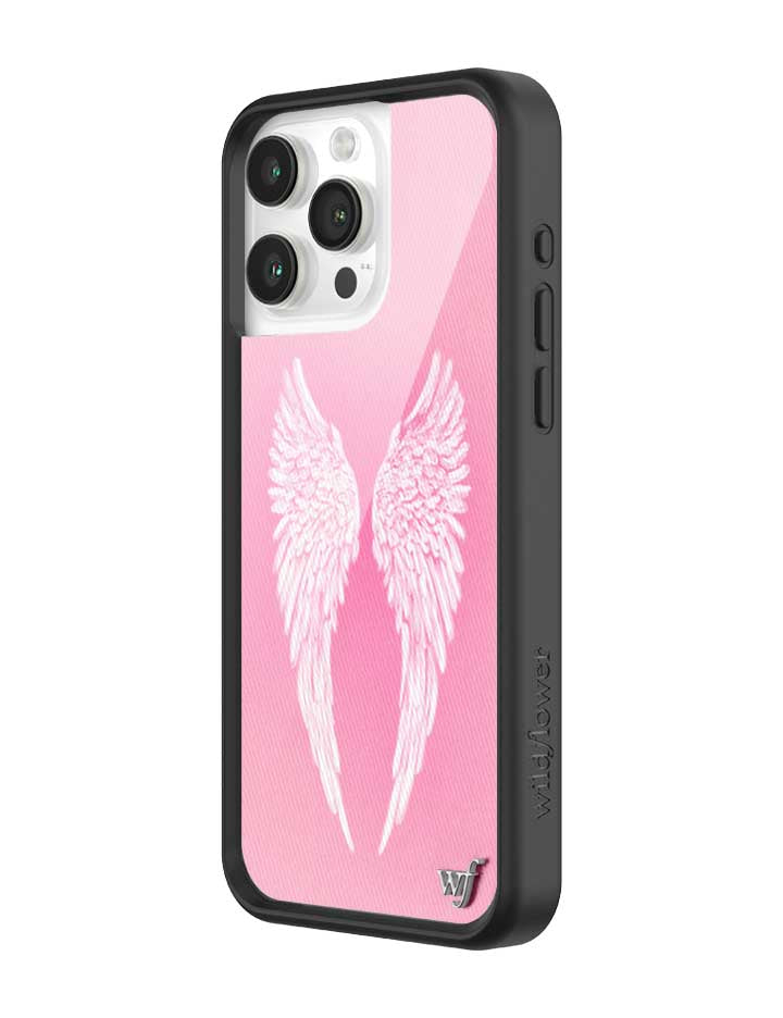Wildflower Angel Baby |Pink iPhone Case
