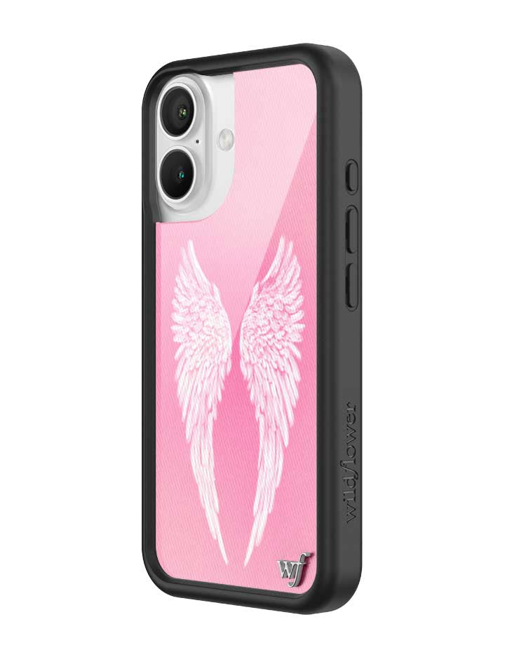 Wildflower Angel Baby |Pink iPhone Case