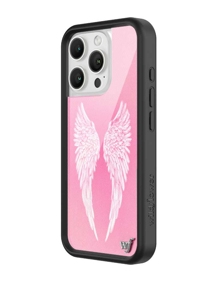 Wildflower Angel Baby |Pink iPhone Case