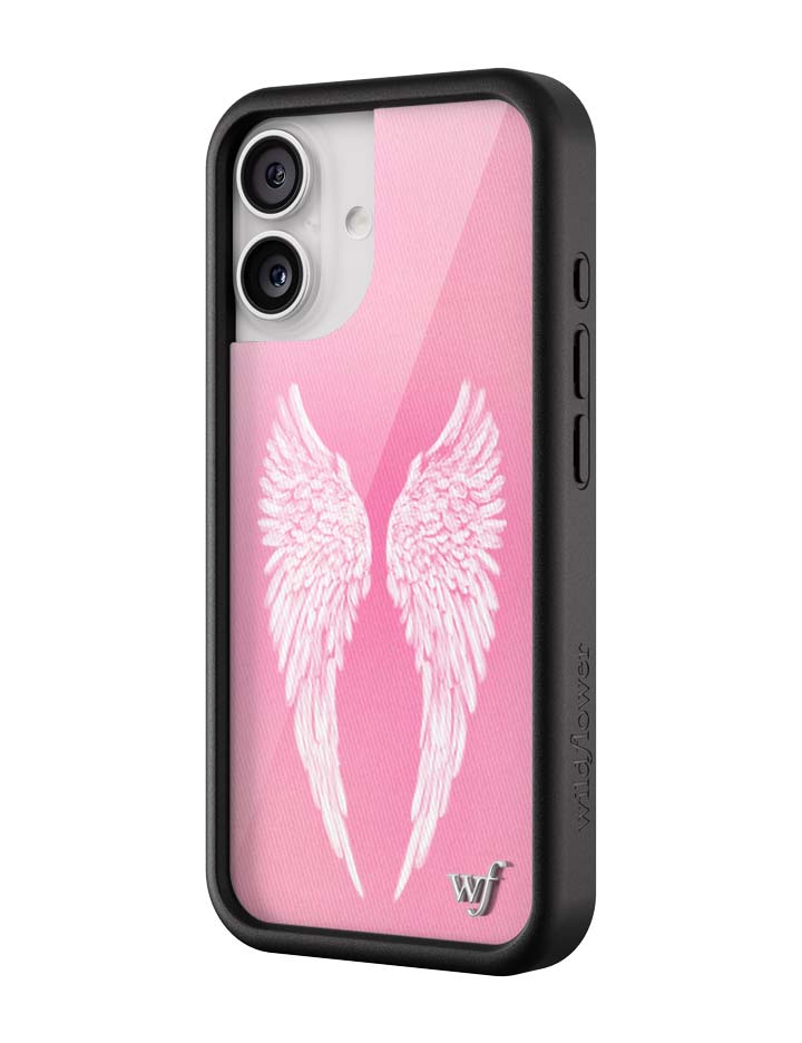 Wildflower Angel Baby |Pink iPhone Case