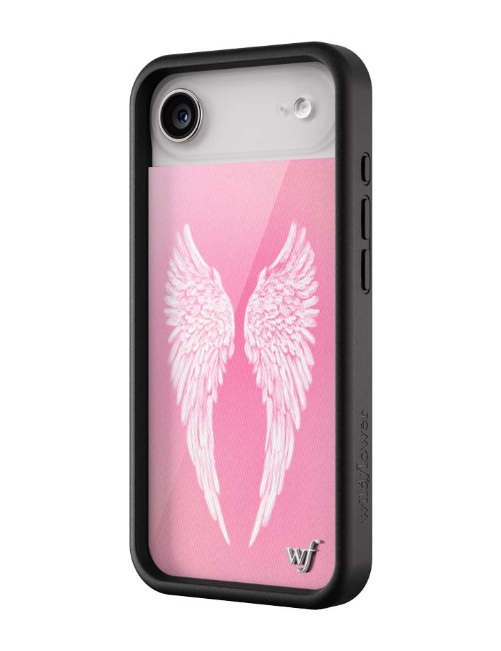 Wildflower Angel Baby |Pink iPhone Case