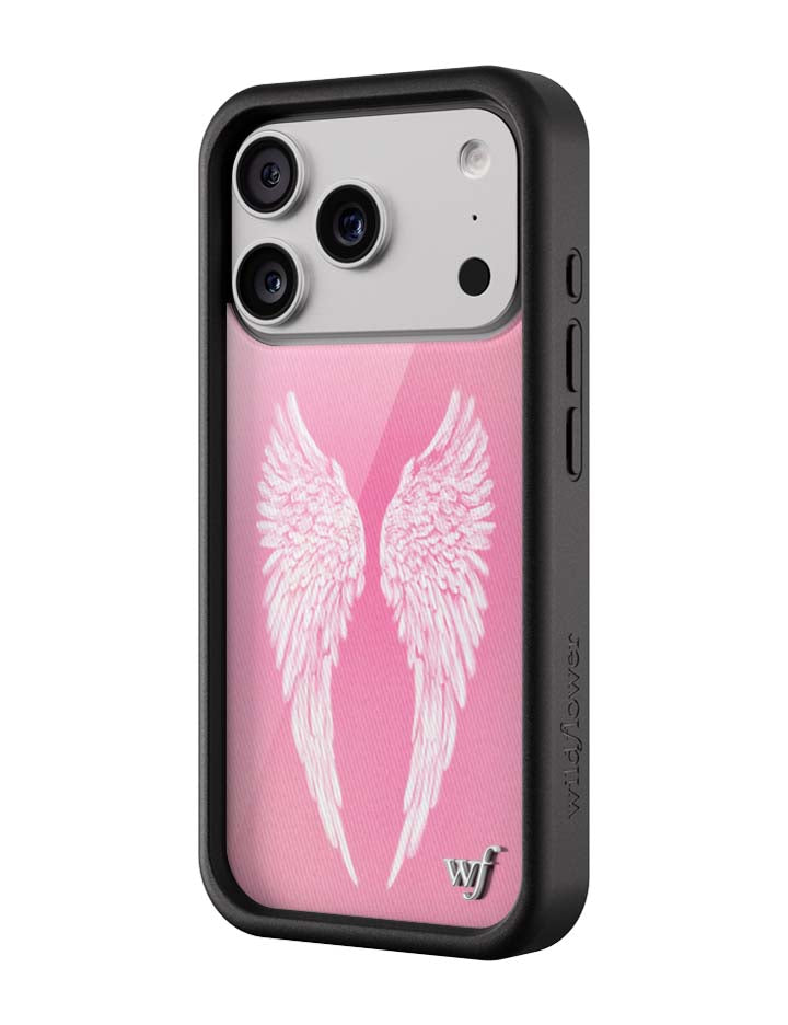 Wildflower Angel Baby |Pink iPhone Case