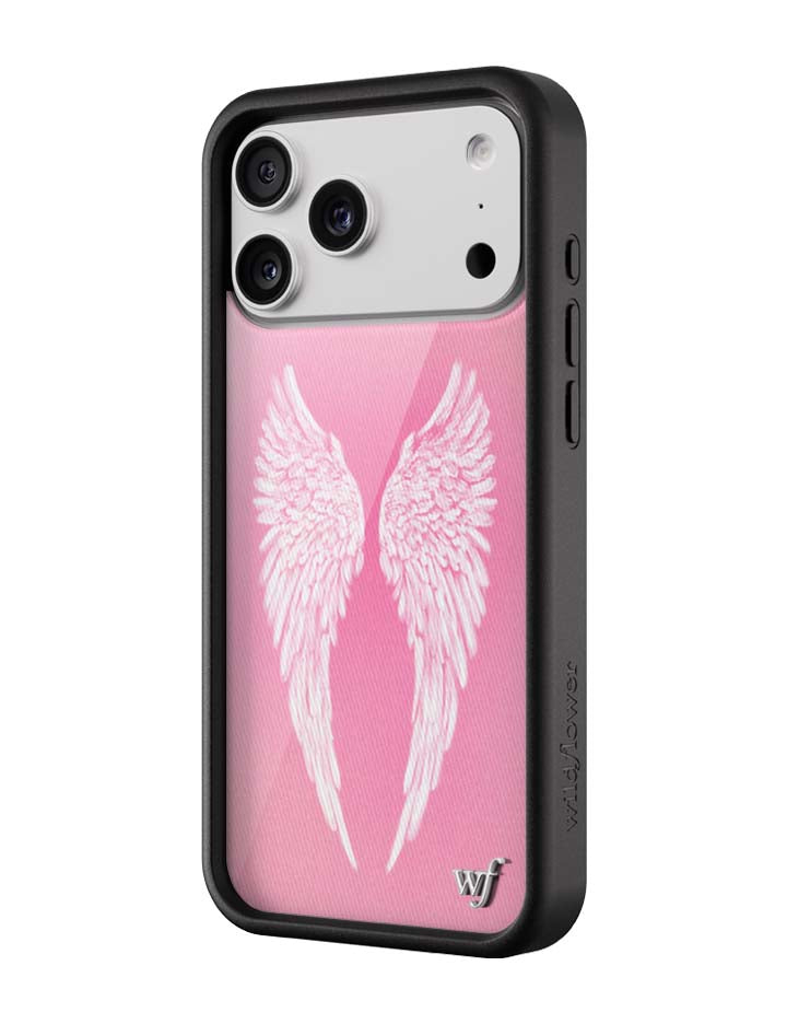 Wildflower Angel Baby |Pink iPhone Case