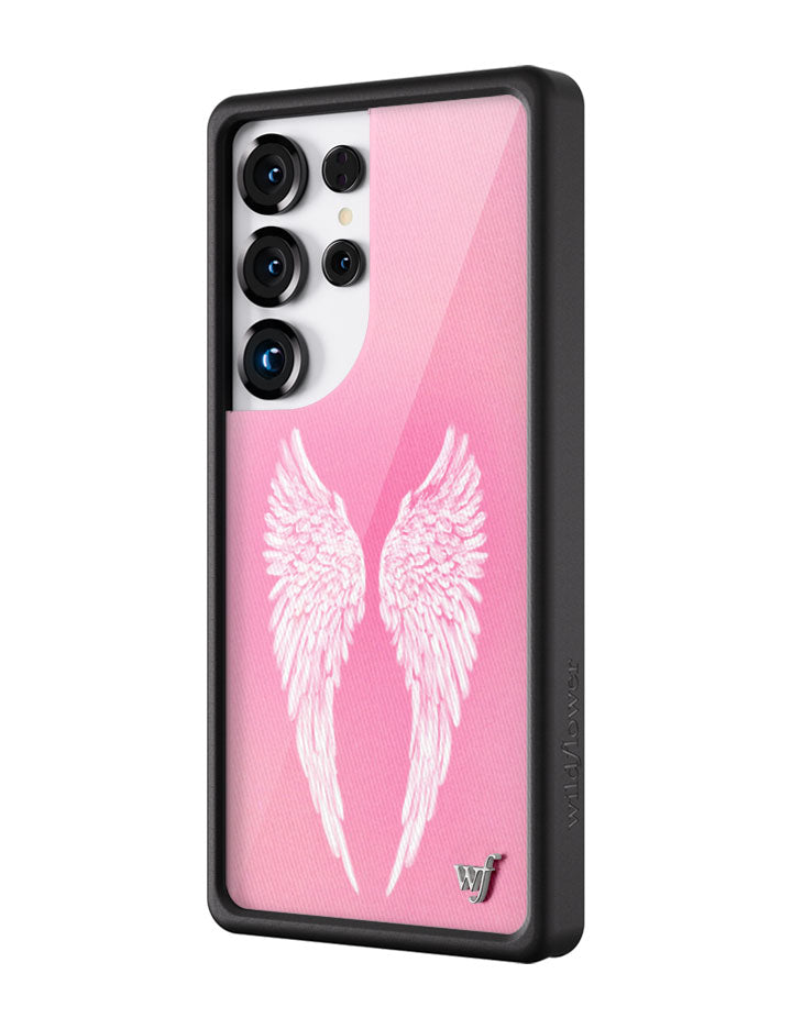 Wildflower Angel Baby |Pink Samsung Galaxy Case