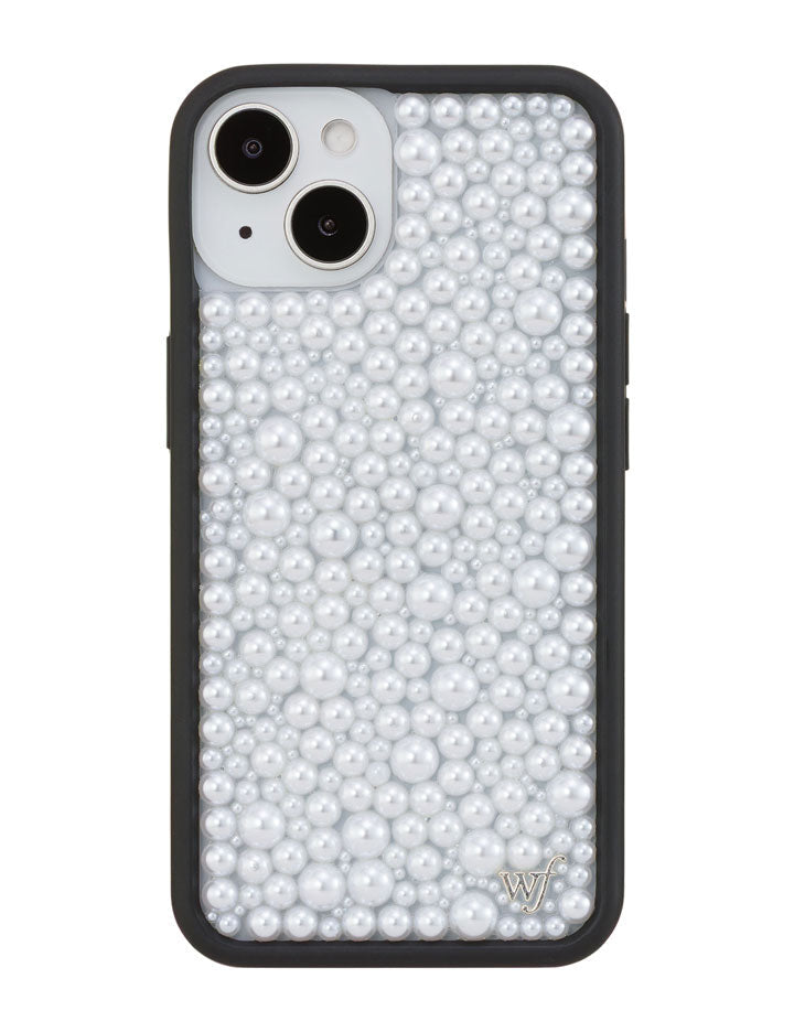 Wildflower Pearl | White iPhone Case