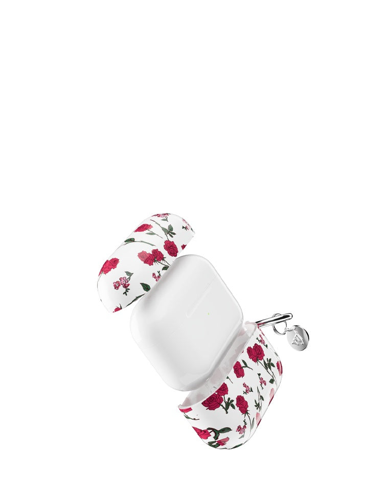 Wildflower Red Roses AirPods Case