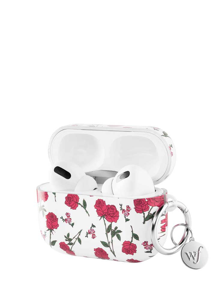 Wildflower Red Roses AirPods Case