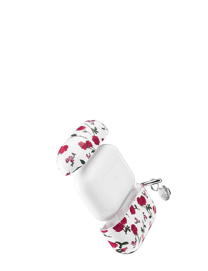 Wildflower Red Roses AirPods Case