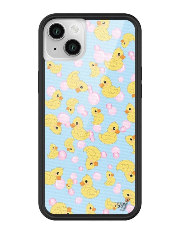 Wildflower What the Duck iPhone Case