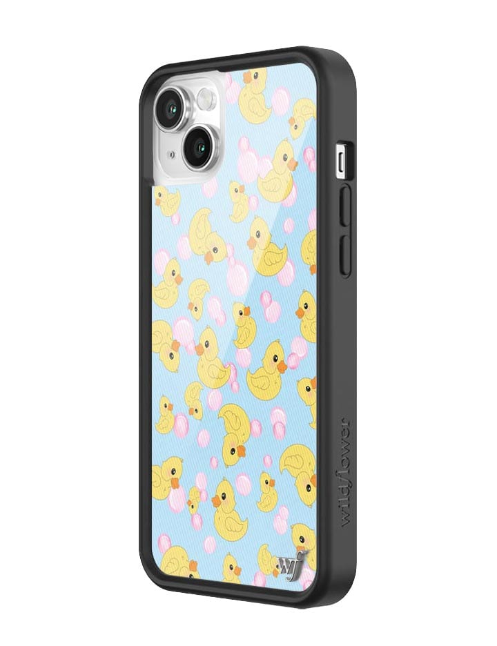 Wildflower What the Duck iPhone Case