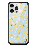 Wildflower What the Duck iPhone Case