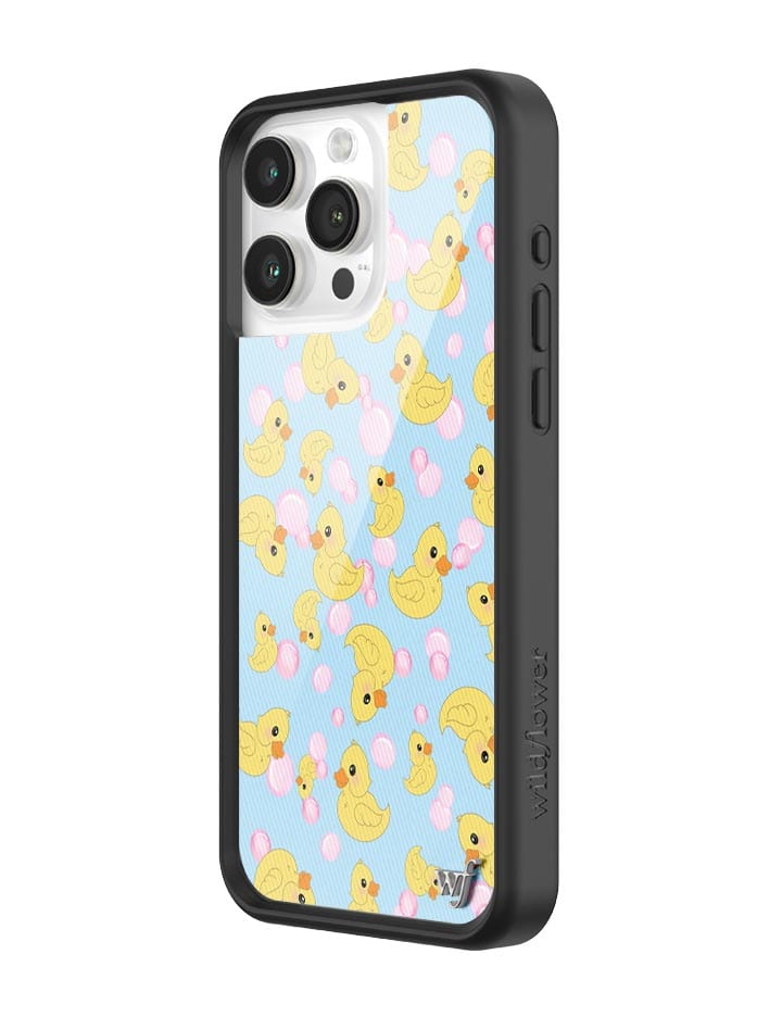Wildflower What the Duck iPhone Case