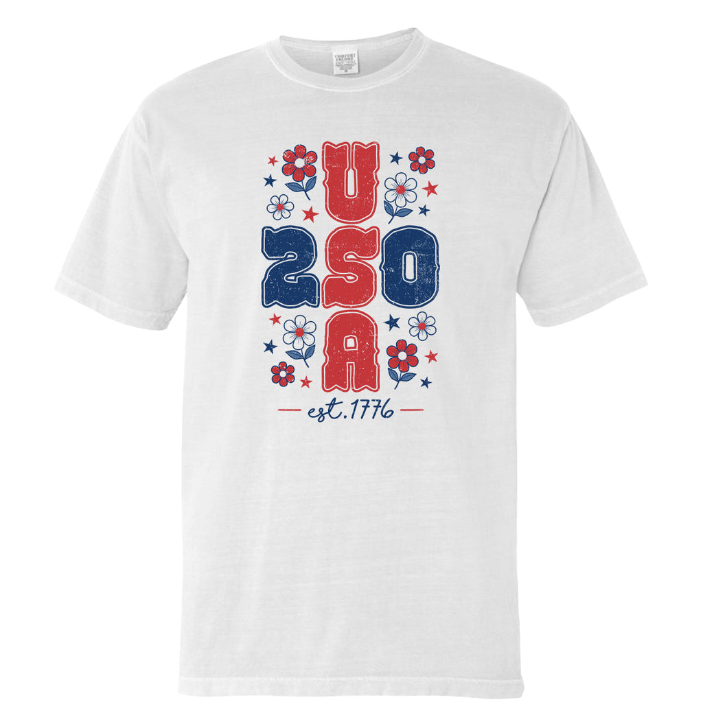 Red, White & Bloom (Front Print)