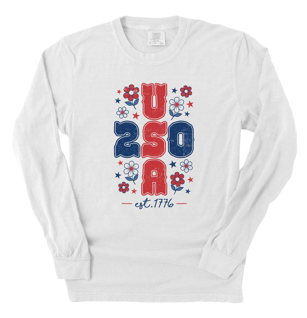 Red, White & Bloom (Front Print)