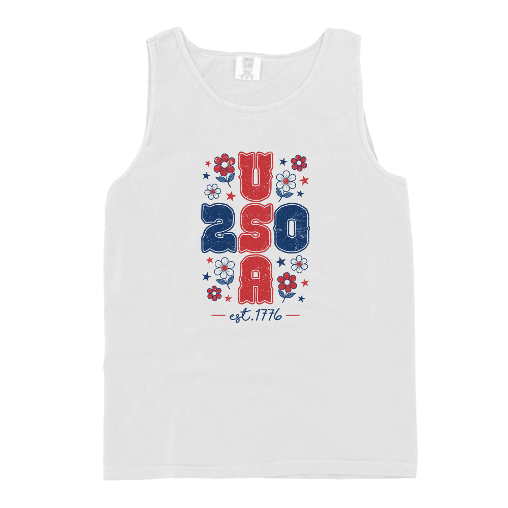 Red, White & Bloom (Front Print)