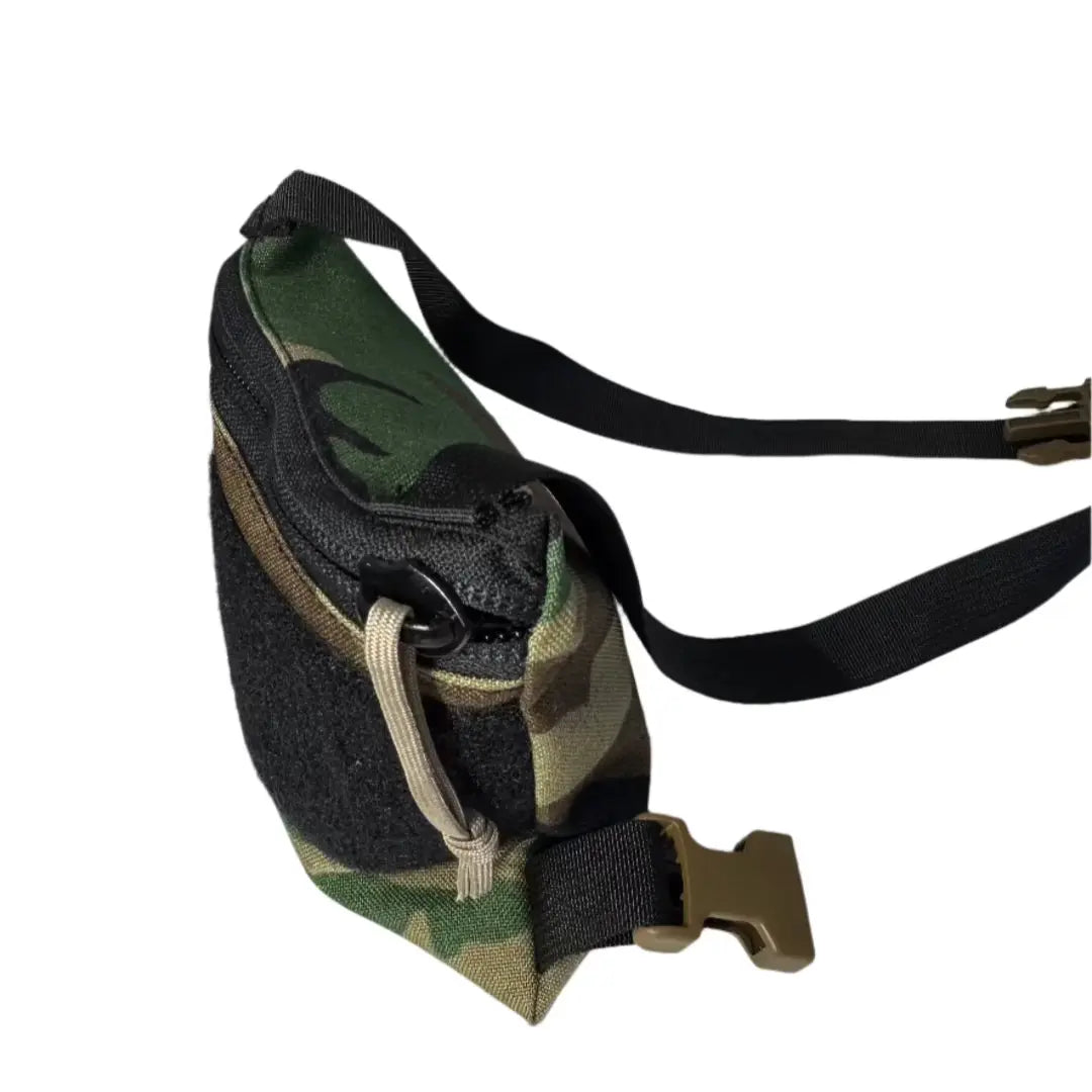 Recycled Firefighter Woodland Minimalist Chest Rig