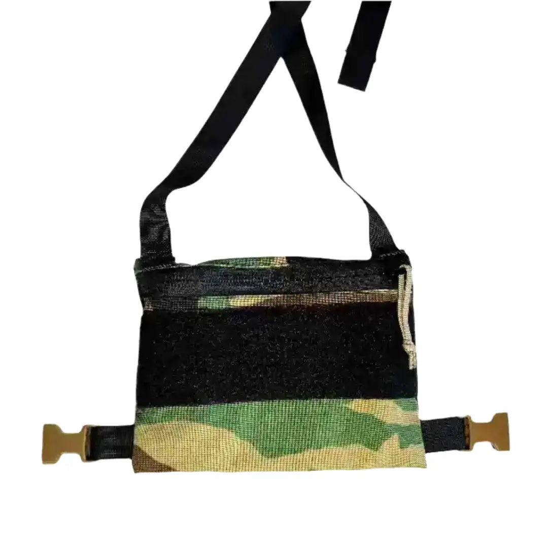 Recycled Firefighter Woodland Minimalist Chest Rig