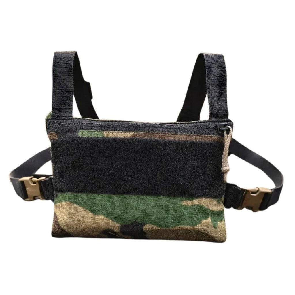 Recycled Firefighter Woodland Minimalist Chest Rig
