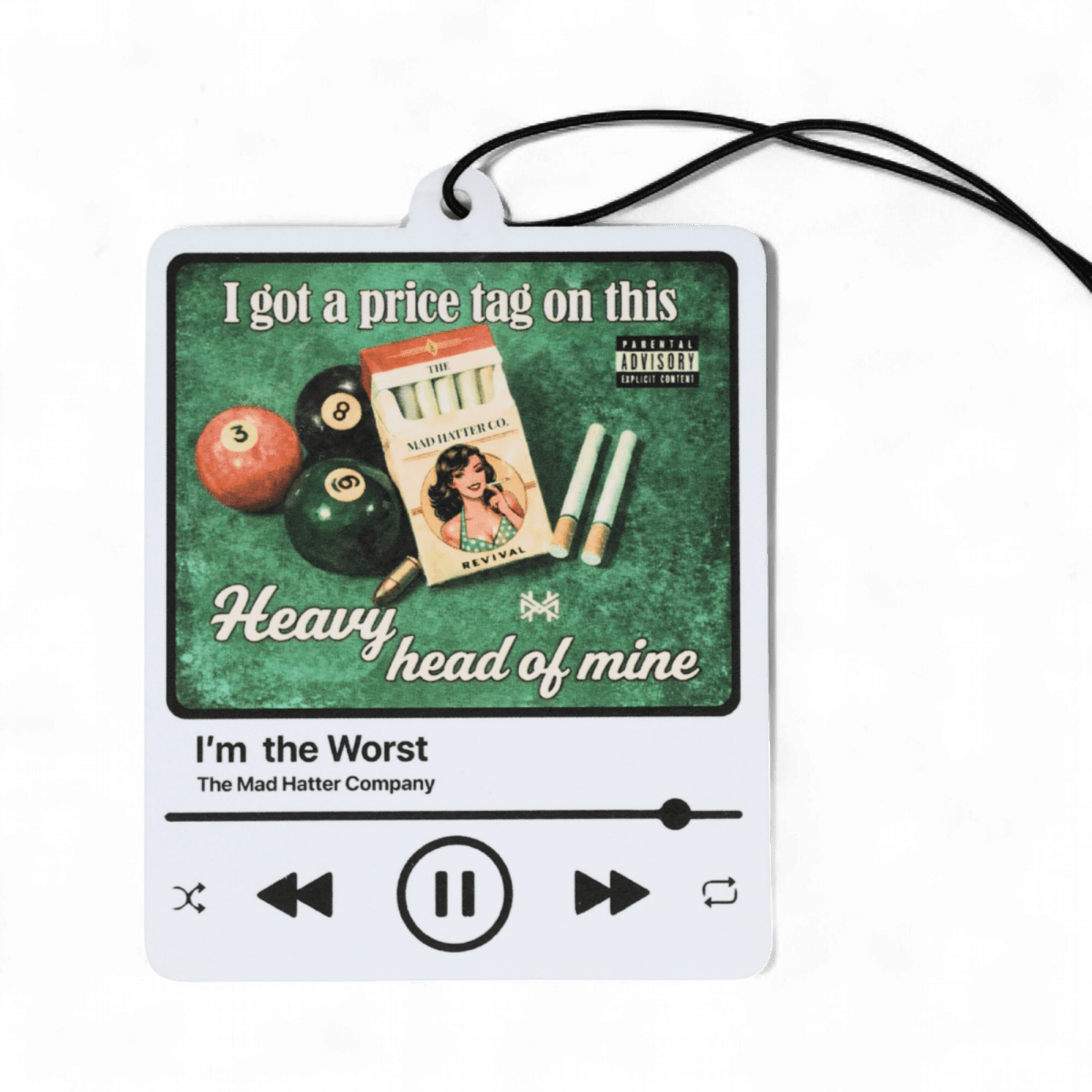The Mad Hatter Air Fresheners