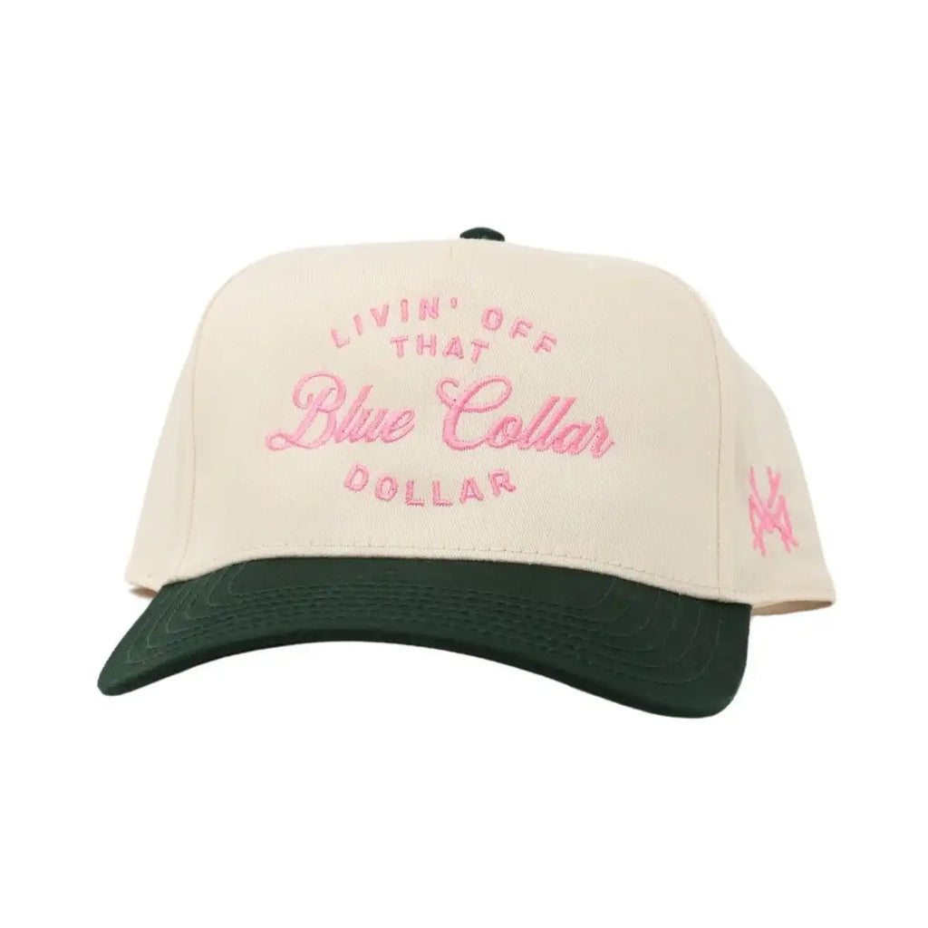 The Mad Hatter Blue Collar Dollar Snapback Hat