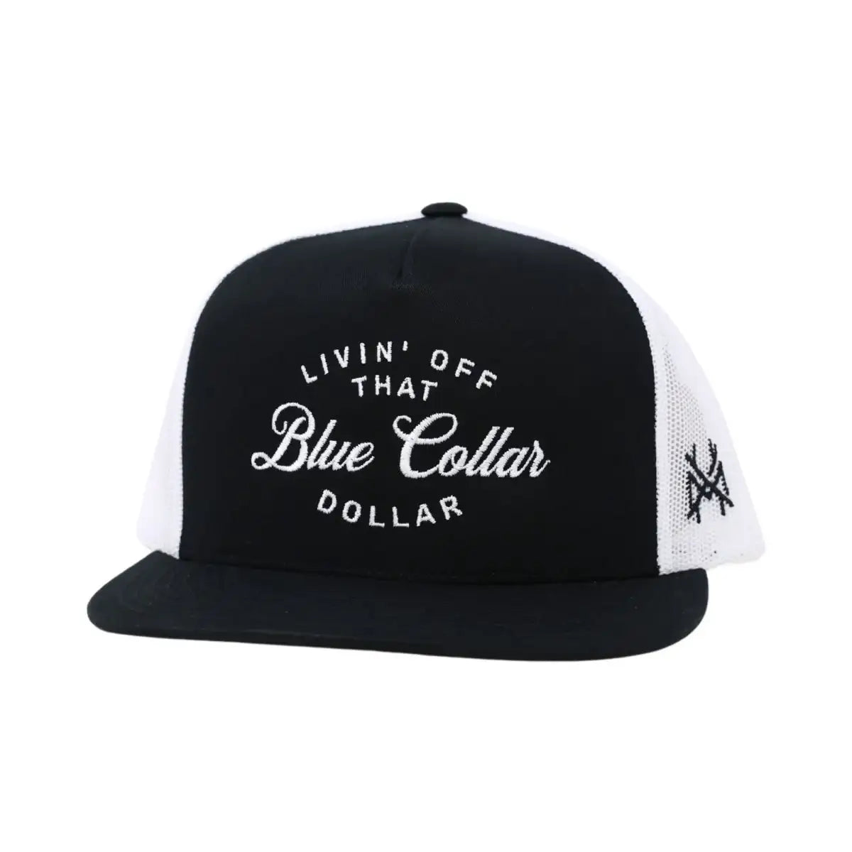 The Mad Hatter Blue Collar Dollar Snapback Hat