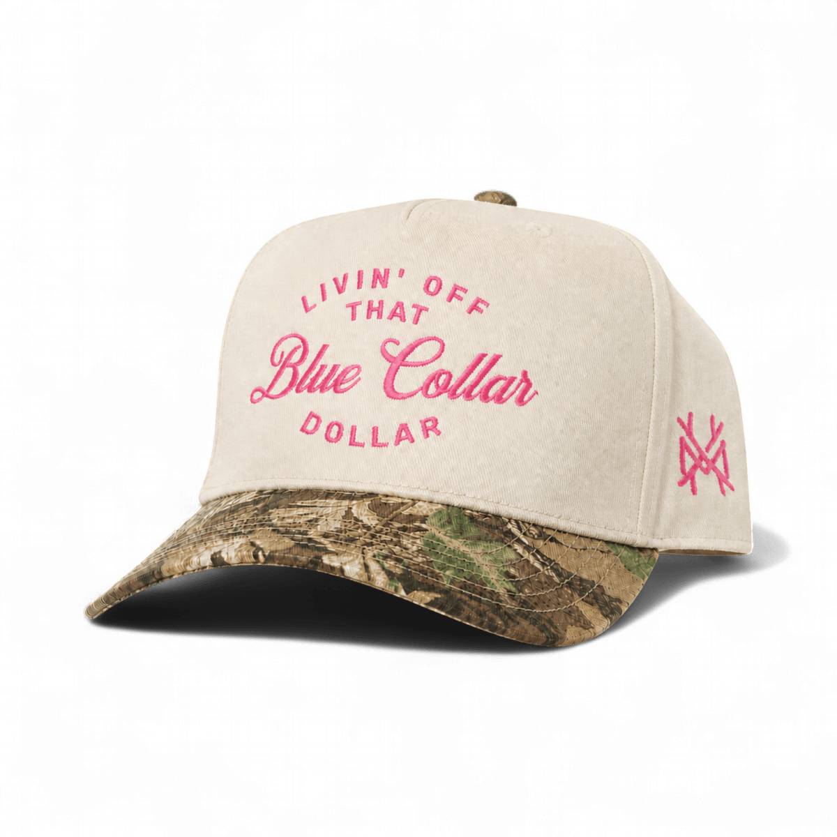 The Mad Hatter Blue Collar Dollar Snapback Hat
