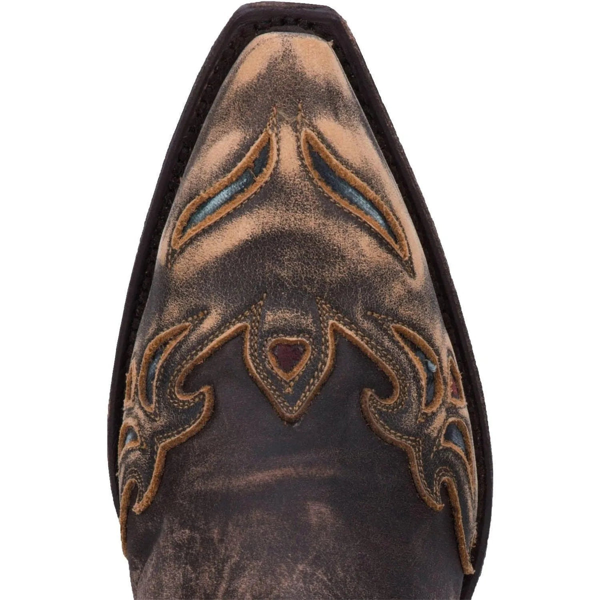 Vintage Blue Bird - Womens Cowgirl Boots by Dan Post