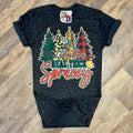 I Like Them Real Thick & Sprucey Women's Holiday Tee by Painted Aces