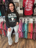 I’m The Problem Women's Leopard Hoodie by Painted Aces