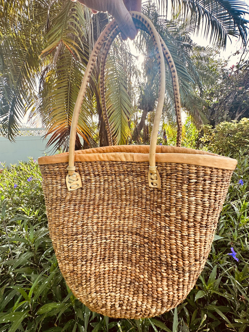 CanyonLeaf Woven Tote Bag