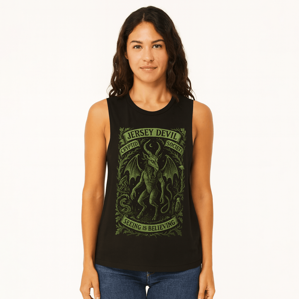 Jersey Devil Cryptid Society Womens Tank