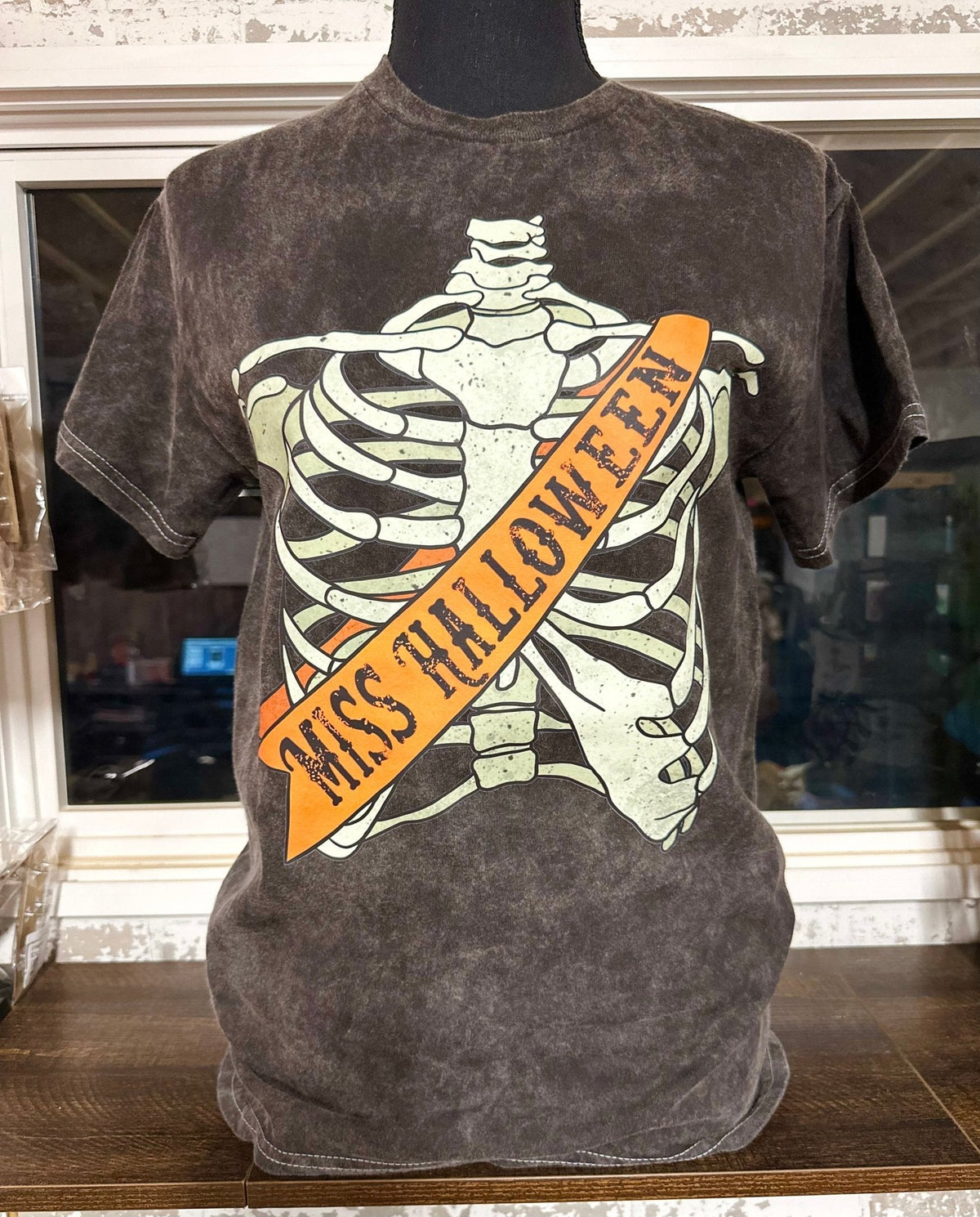 Miss Halloween Fall Vibes Women's T-Shirt by Painted Aces