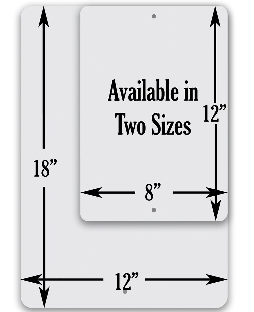 Please Dry Off Before Entering the House - Metal Sign by Lone Star Art