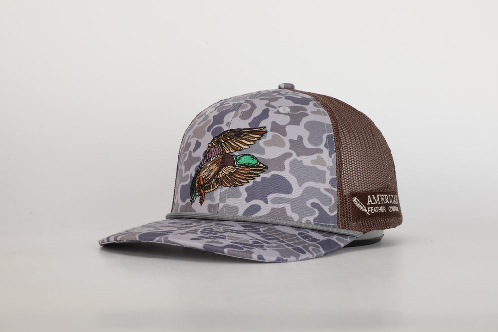 American Antler-Mallard Rope Snapback Hat