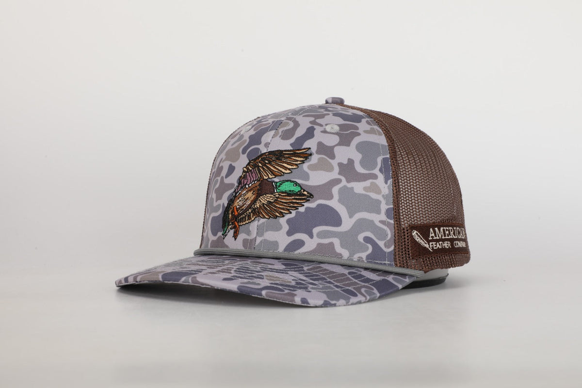 American Antler-Mallard Rope Snapback Hat