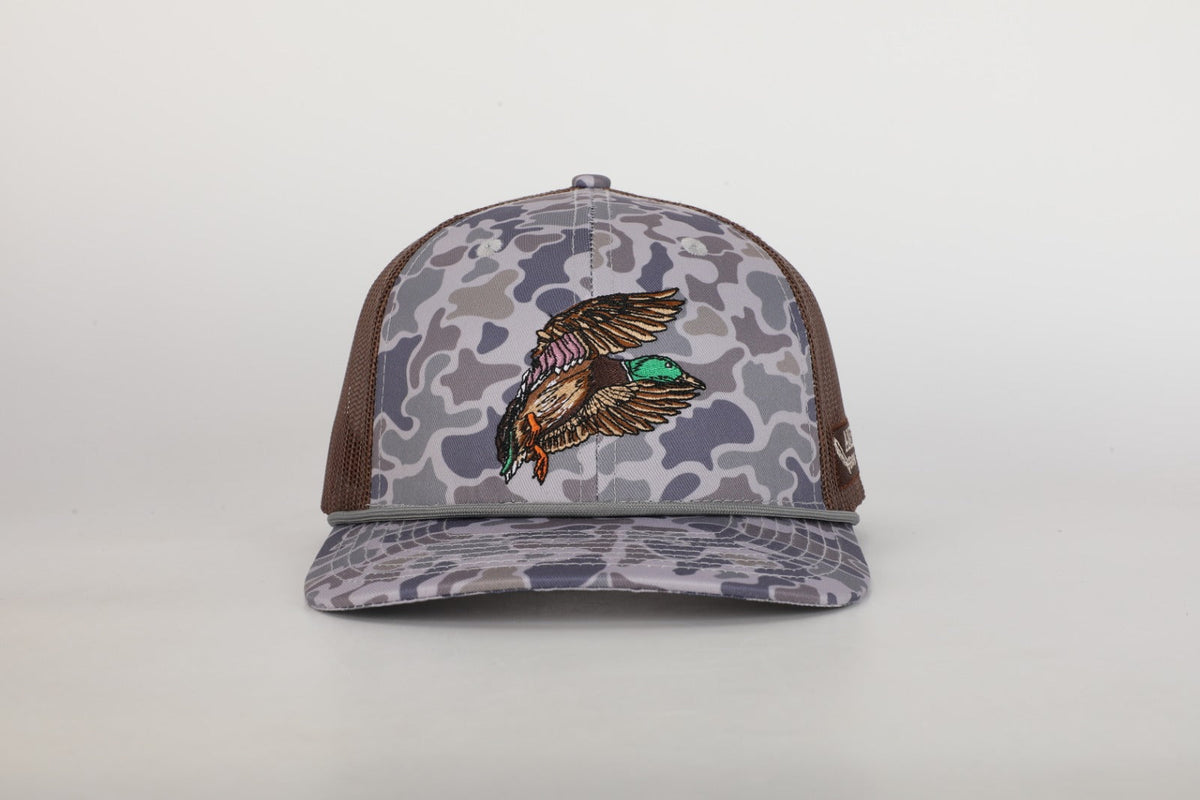 American Antler-Mallard Rope Snapback Hat