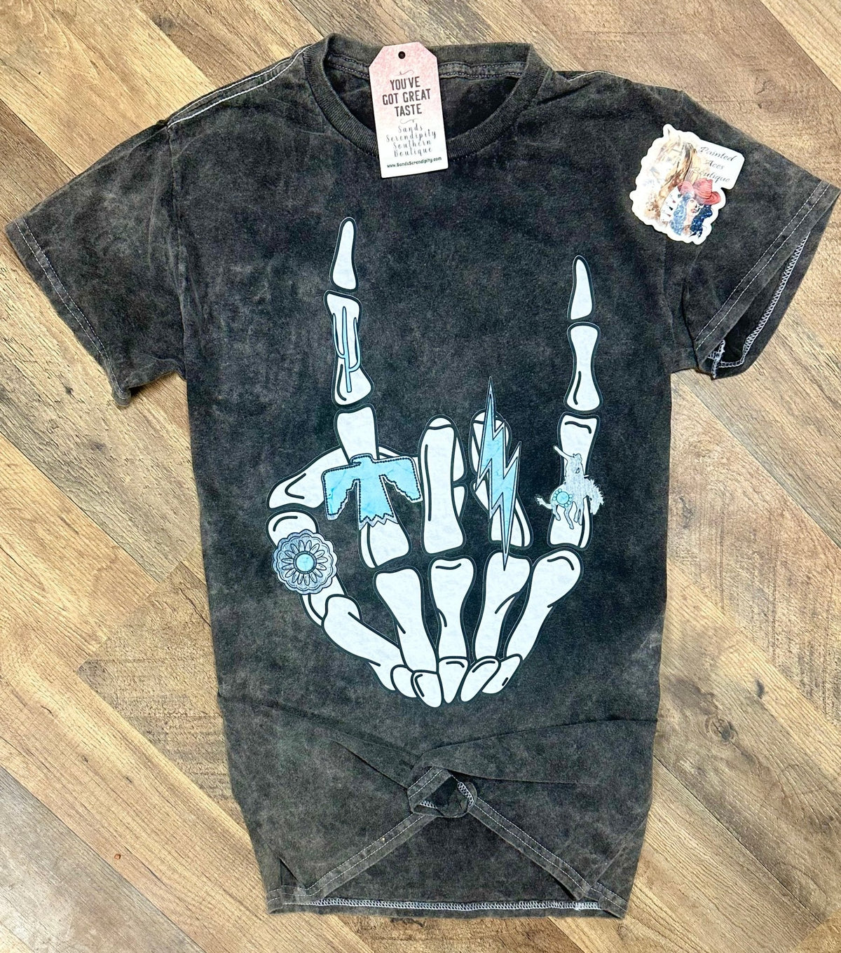 Rock On Tee Graphic T-Shirt by Painted Aces