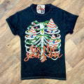 Skeleton Tis’ The Season🎄Women's Tee by Painted Aces