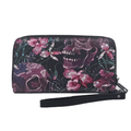 Skulls & Flowers Clutch Wallet